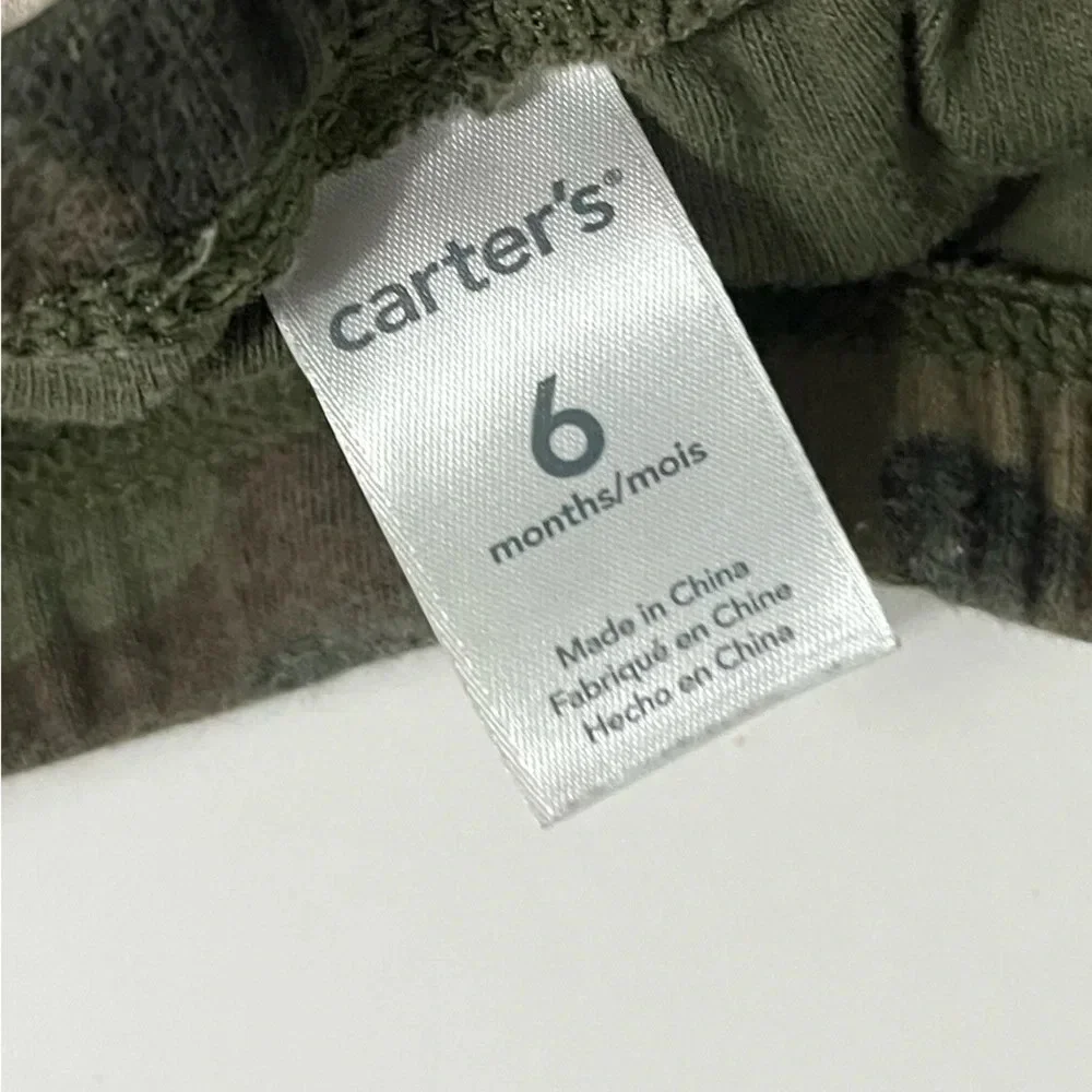 Carters • 3 Pack Baby Pants Appliqué Bottom Animals